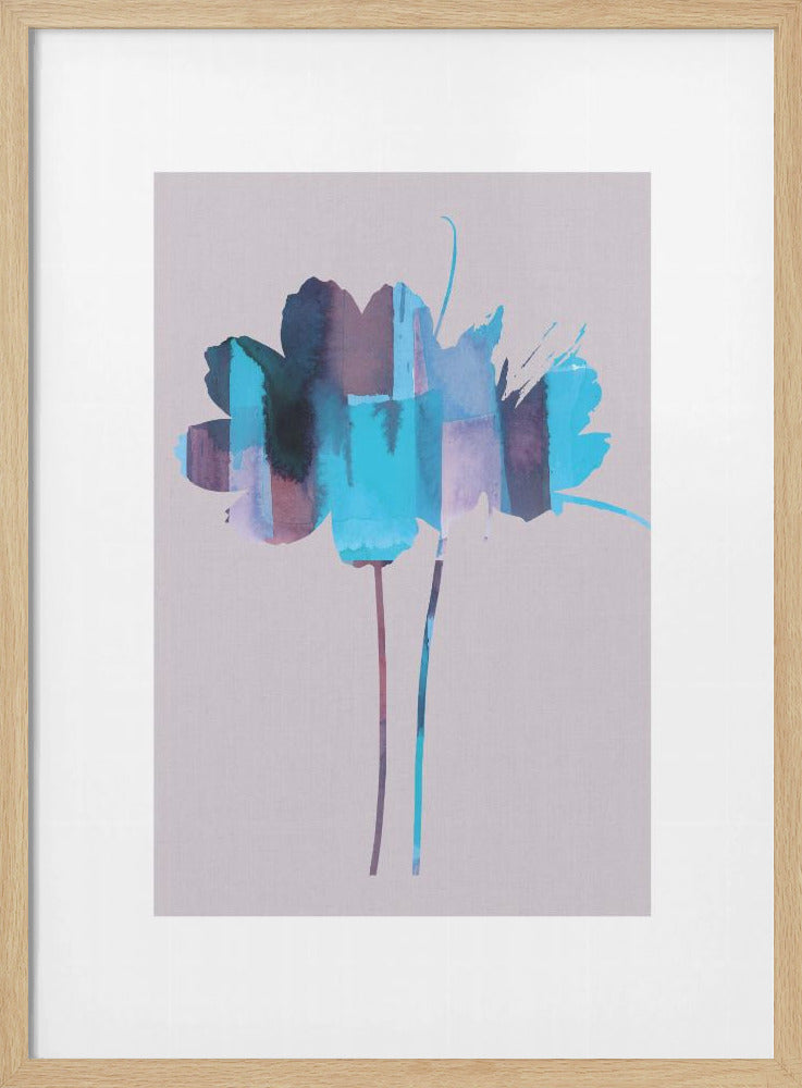 Heldere bloemenprint nr. 2 | Poster