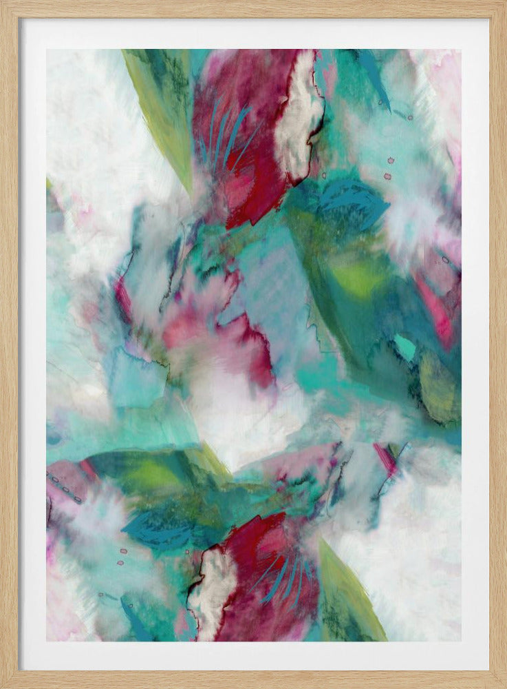 Gedurfde bloesemprint nr. 2 | Poster