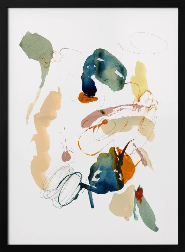 Unique Shapes Print | Poster