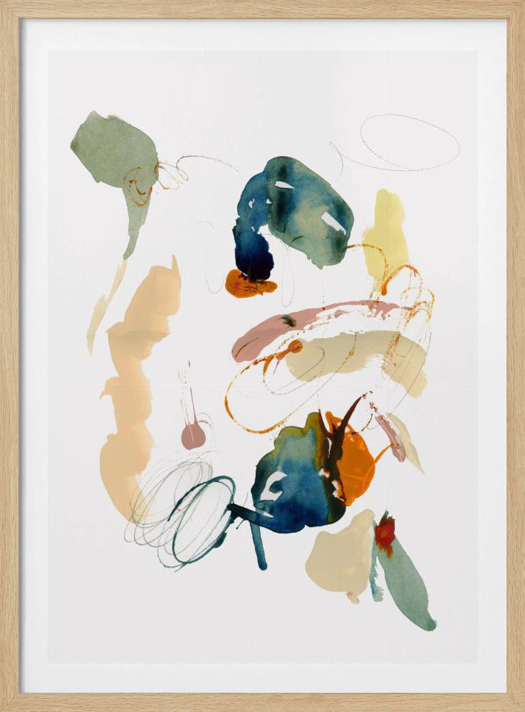 Unique Shapes Print | Poster