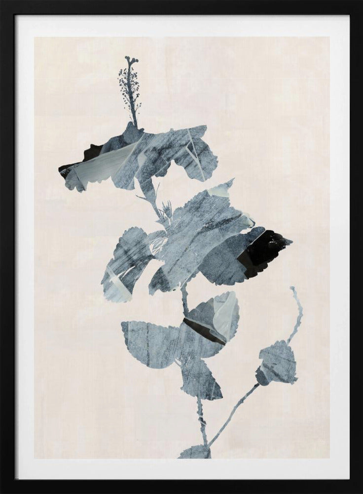 Botanisch silhouet nr. 1 print | poster