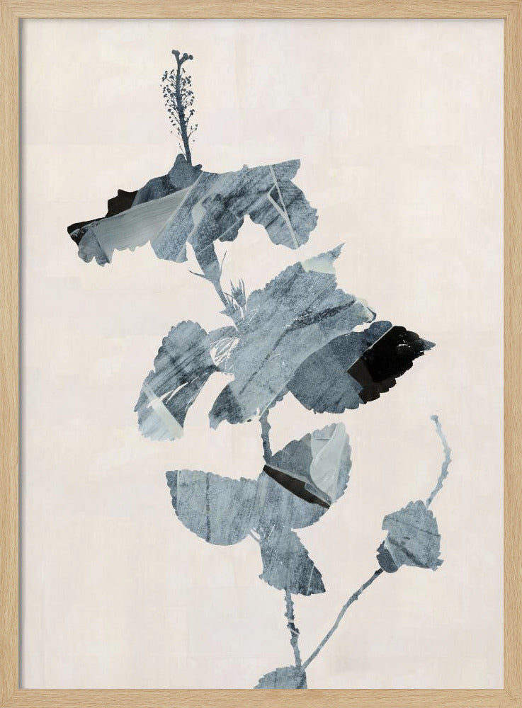 Botanisch silhouet nr. 1 print | poster