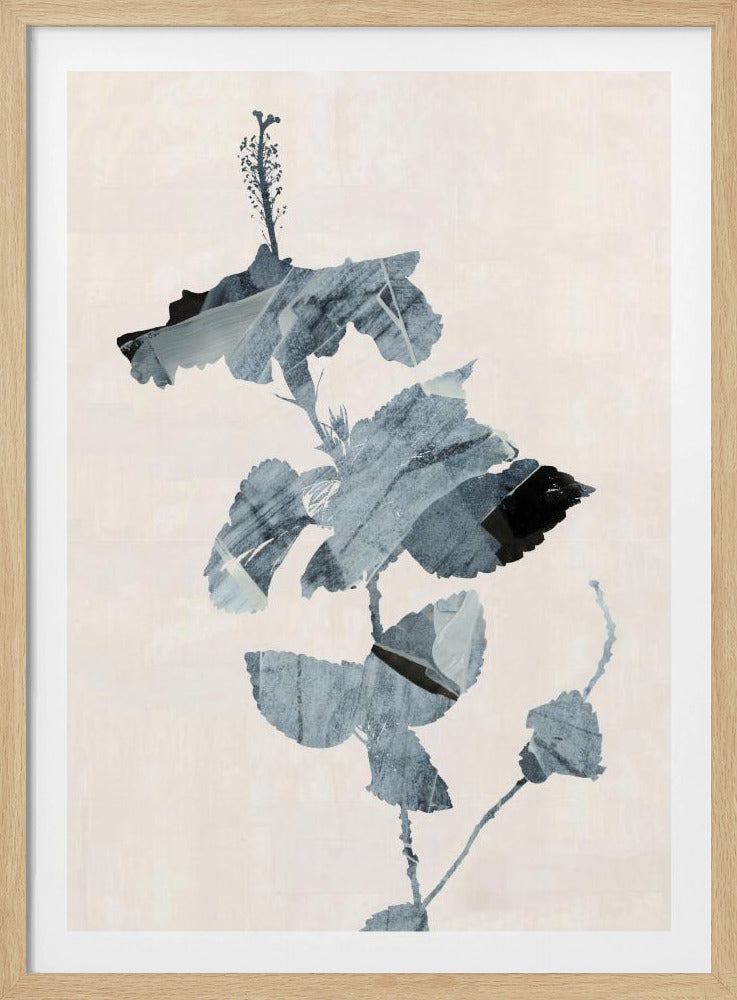 Botanisch silhouet nr. 1 print | poster