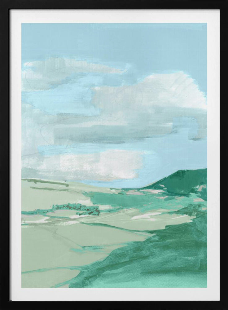 Big Sky Landschap Platteland Nr. 2 | Poster