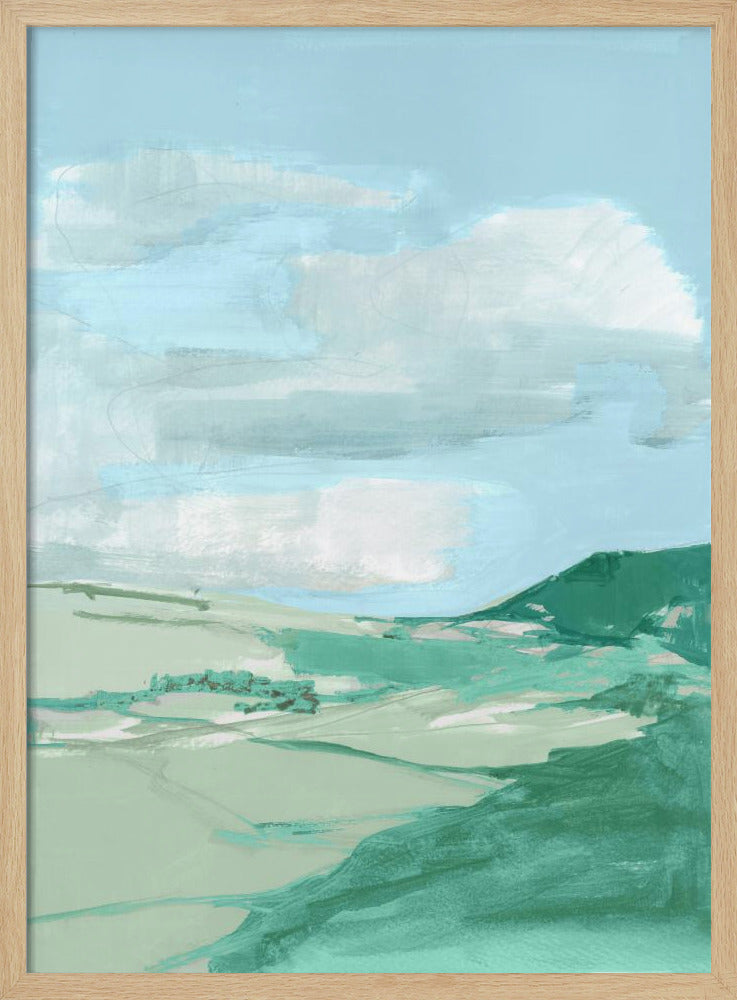 Big Sky Landschap Platteland Nr. 2 | Poster