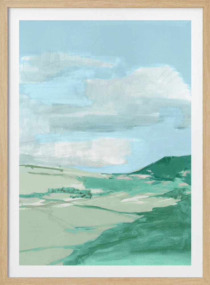 Big Sky Landschap Platteland Nr. 2 | Poster