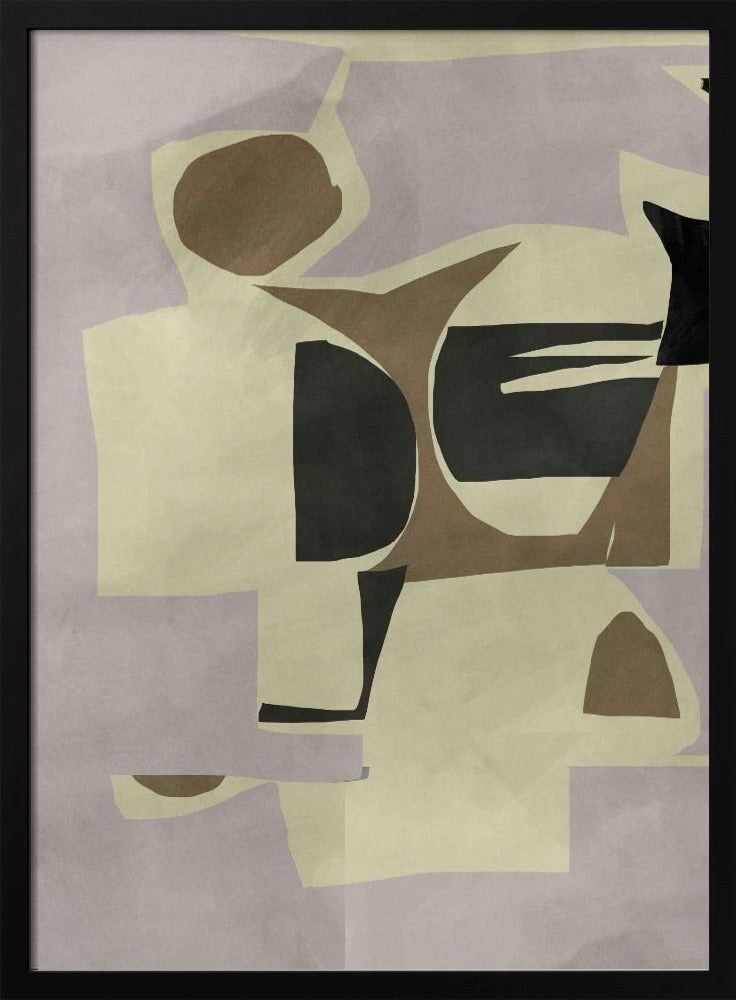 Abstracte grafische print nr. 1 | Poster