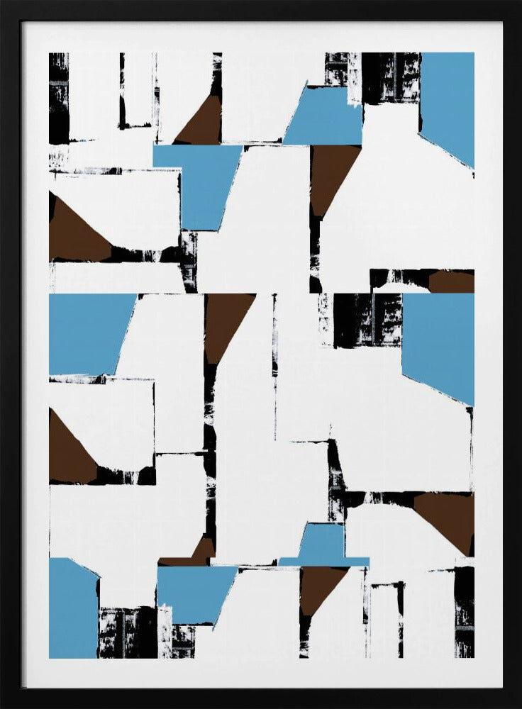 Abstract Neutrale Geometrie nr. 2 | Poster
