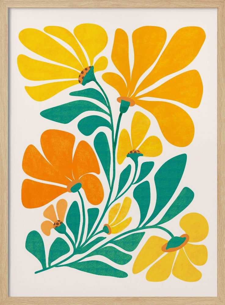 Koninklijke Zonnebloemen | Poster