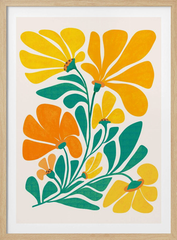 Koninklijke Zonnebloemen | Poster