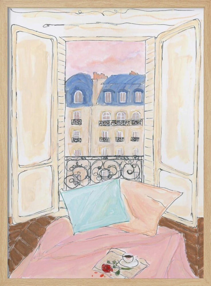 Gezellig appartement in Parijs | Poster