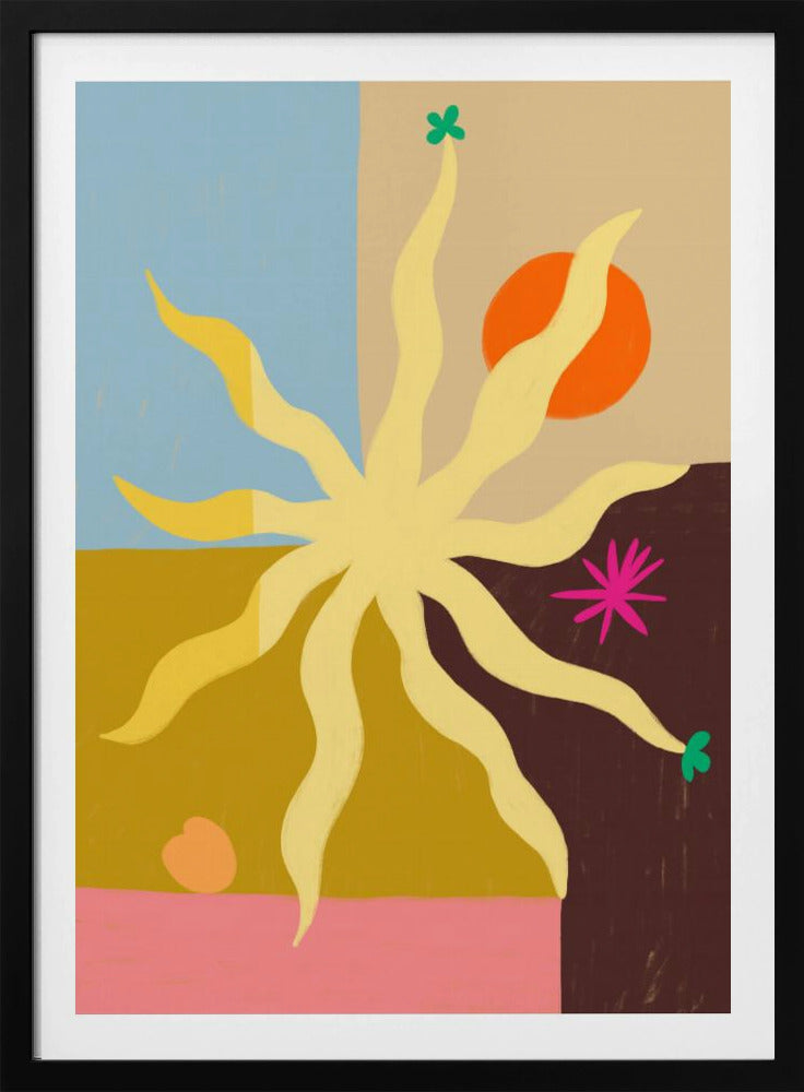 De zon, de vrucht en de bloem | Poster