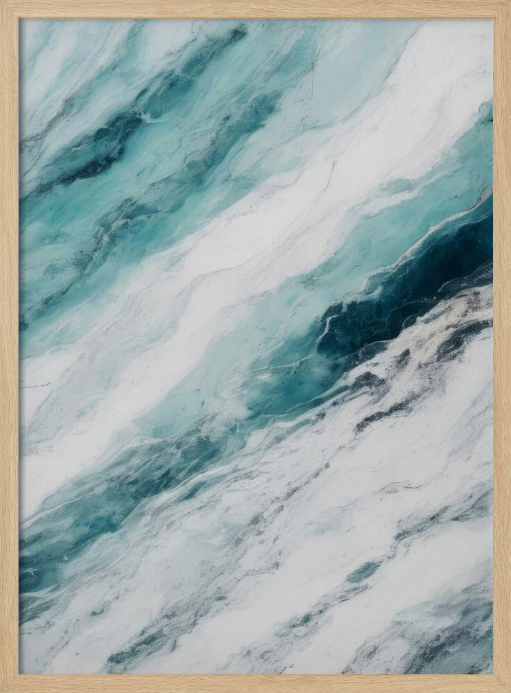Wervelende oceaan geïnspireerde patronen | Poster