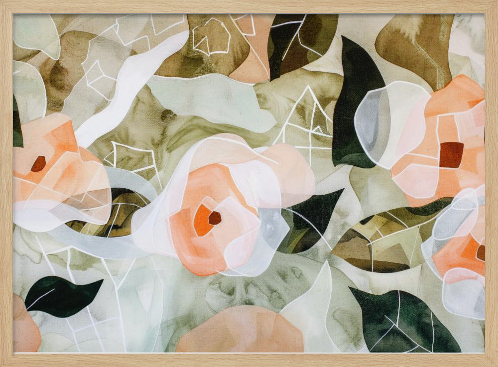 Bloesems in harmonie | Poster