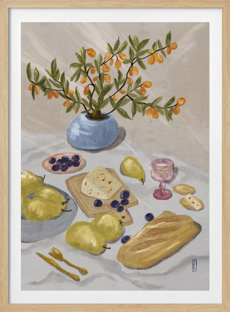 Gin and Tonic In the Afternoon Sun Illustration | Poster