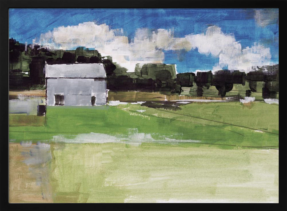 Barren Farm Barn Print nr. 2 | Poster