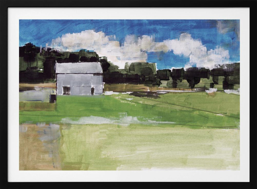 Barren Farm Barn Print nr. 2 | Poster
