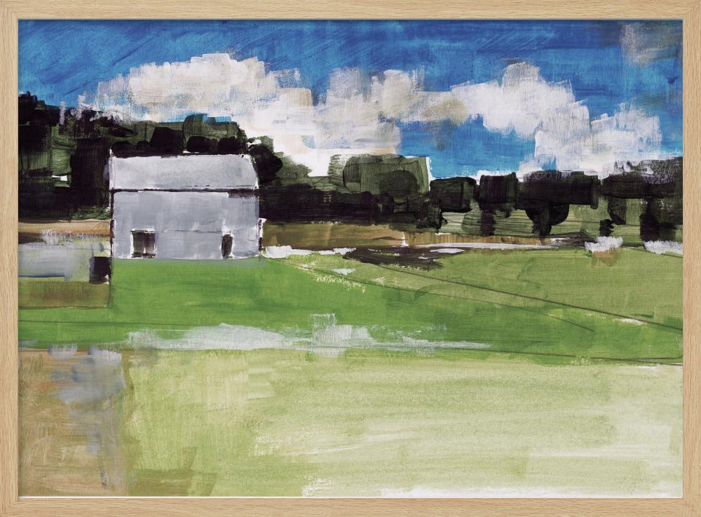 Barren Farm Barn Print nr. 2 | Poster