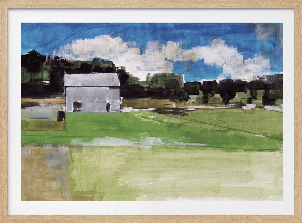 Barren Farm Barn Print nr. 2 | Poster