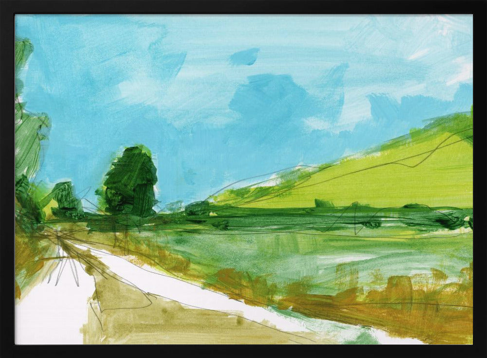 Landelijk Landschap 3 | Poster