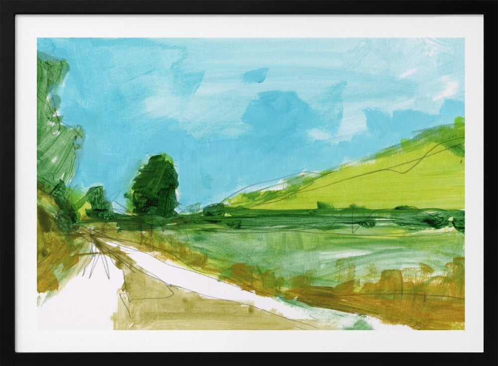 Landelijk Landschap 3 | Poster