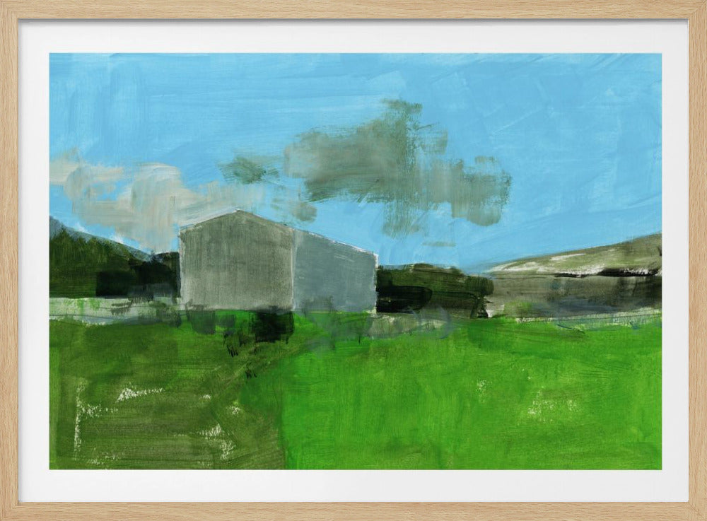 Barren Farm Barn Print nr. 1 | Poster