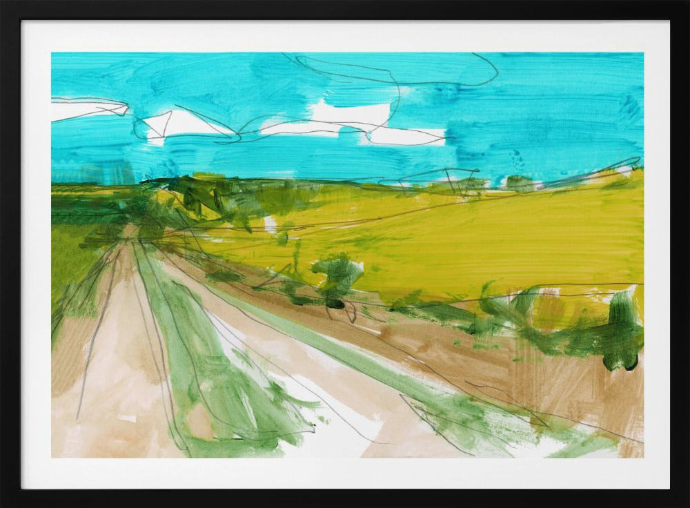 Landelijk Landschap 2 | Poster