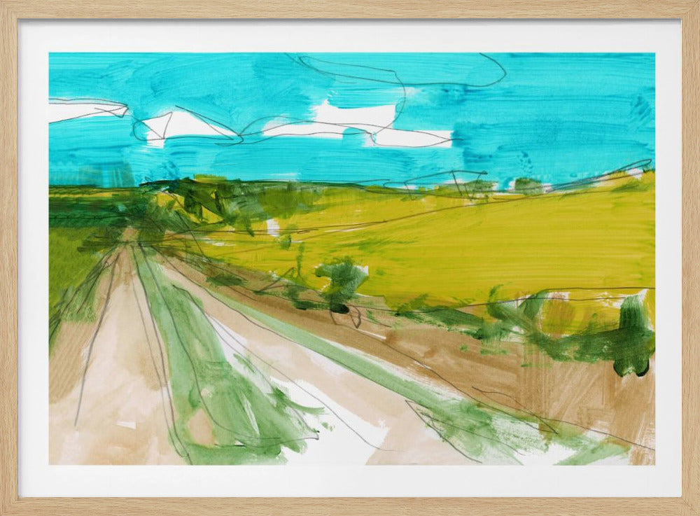 Landelijk Landschap 2 | Poster