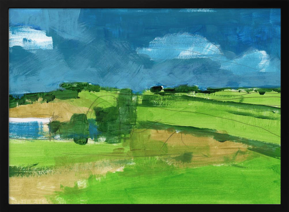 Landelijk Landschap 4 | Poster