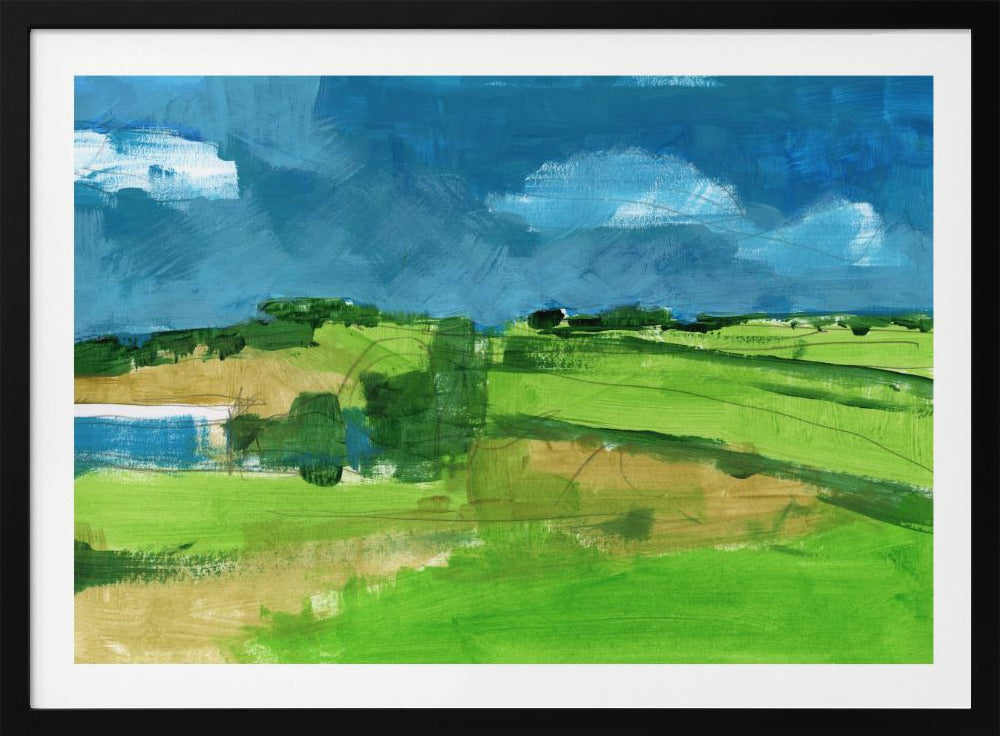 Landelijk Landschap 4 | Poster