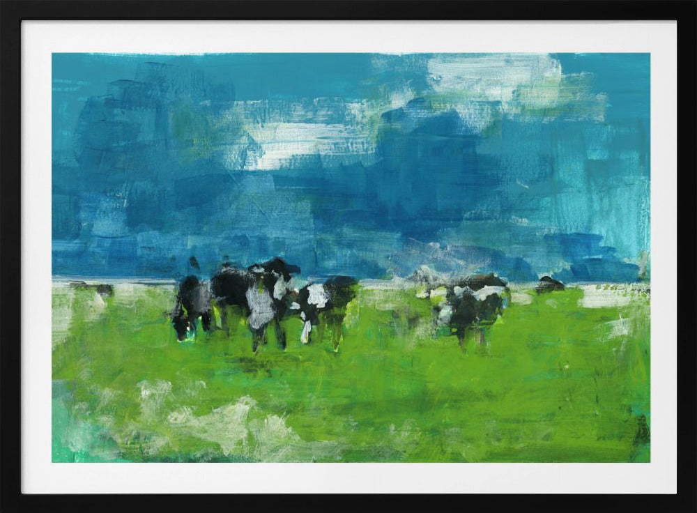 Koeien in landschap Print nr. 1 | Poster