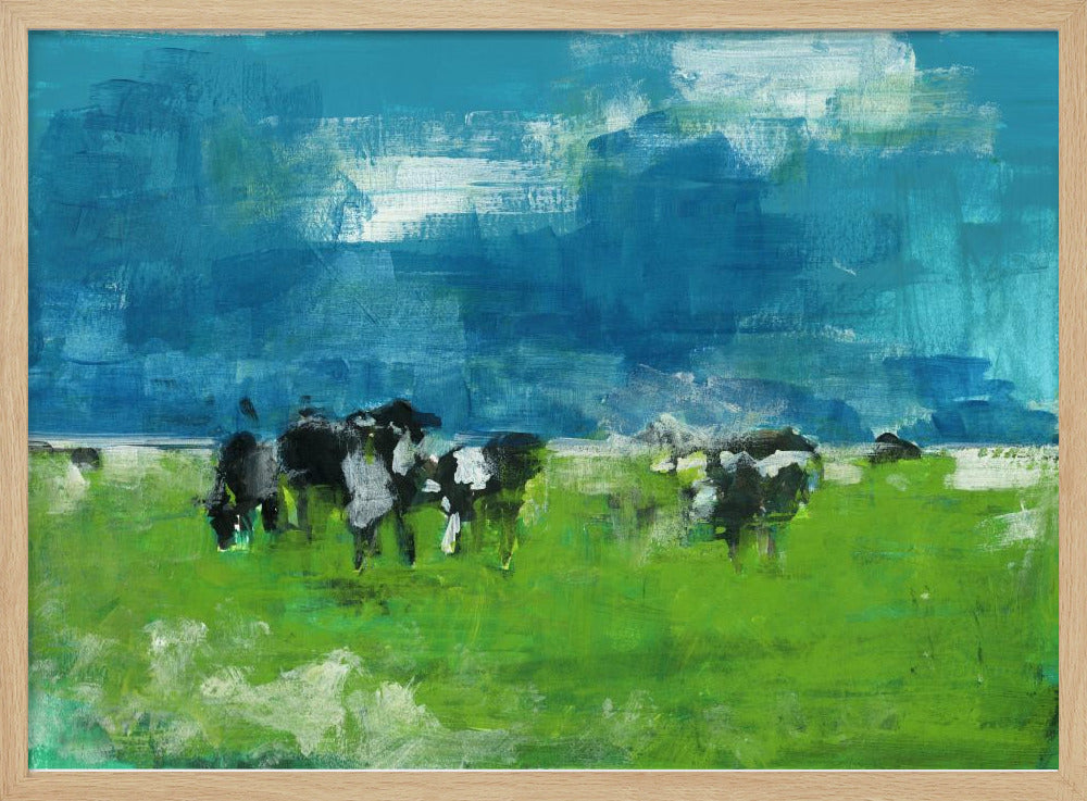 Koeien in landschap Print nr. 1 | Poster