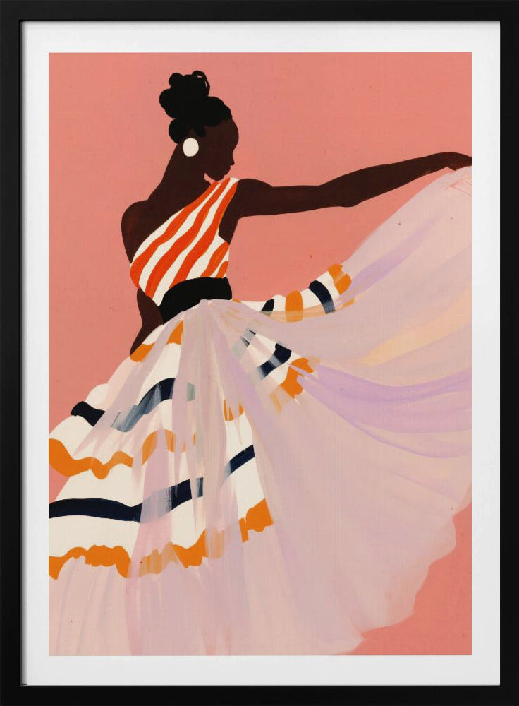 Dans van kleuren | Poster
