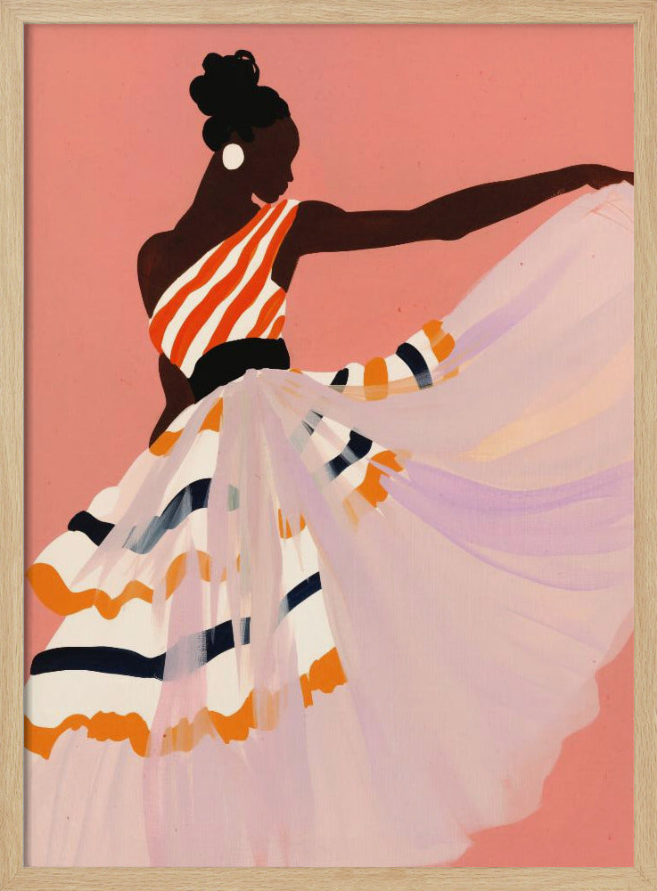 Dans van kleuren | Poster