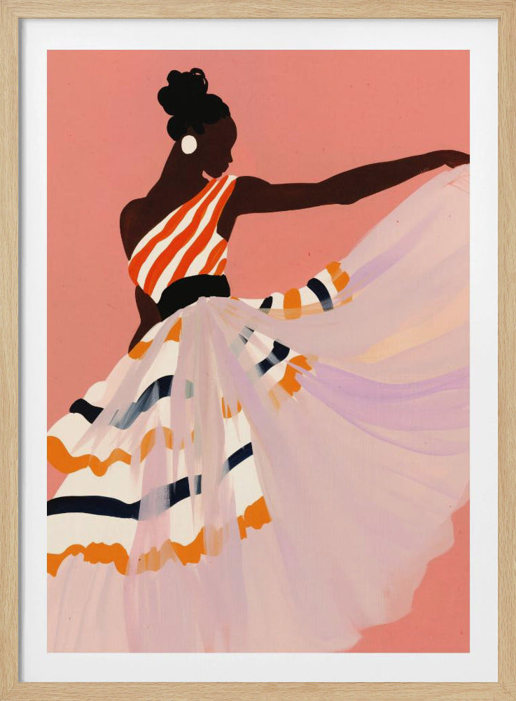 Dans van kleuren | Poster