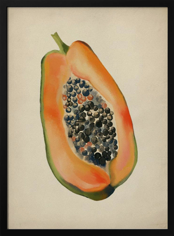 Vintage fruit - Papaja | Poster