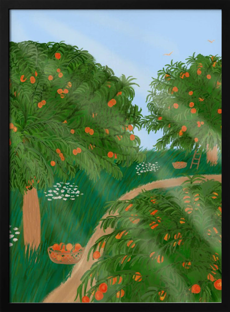 Perziktuin | Poster