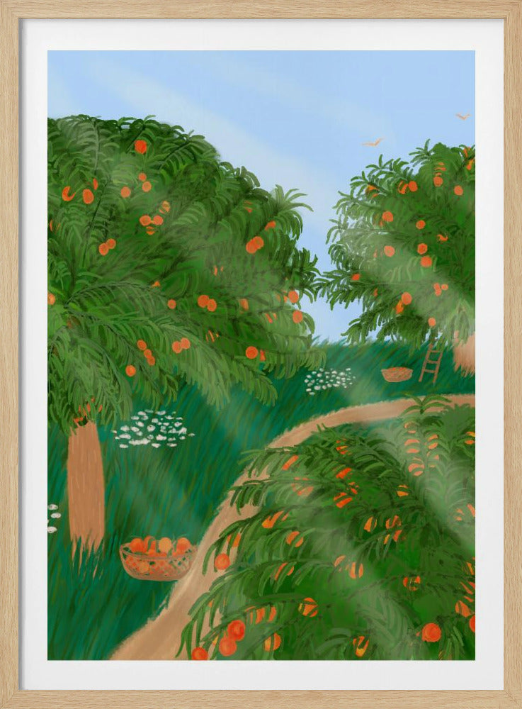 Perziktuin | Poster