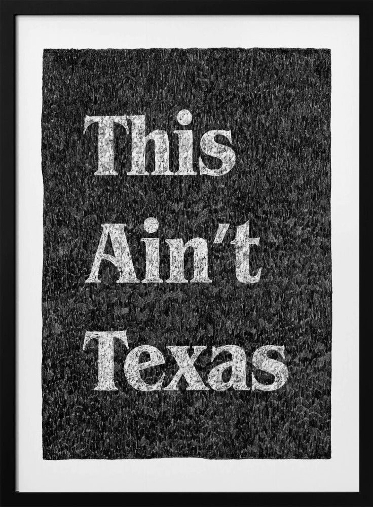 Dit is niet Texas | Poster
