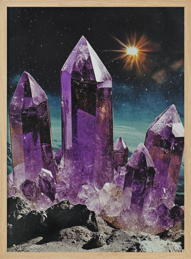 Galactic Amethyst | Poster