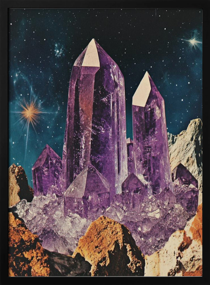 Crystal Collage | Poster