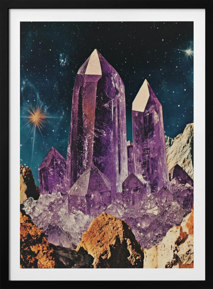 Crystal Collage | Poster