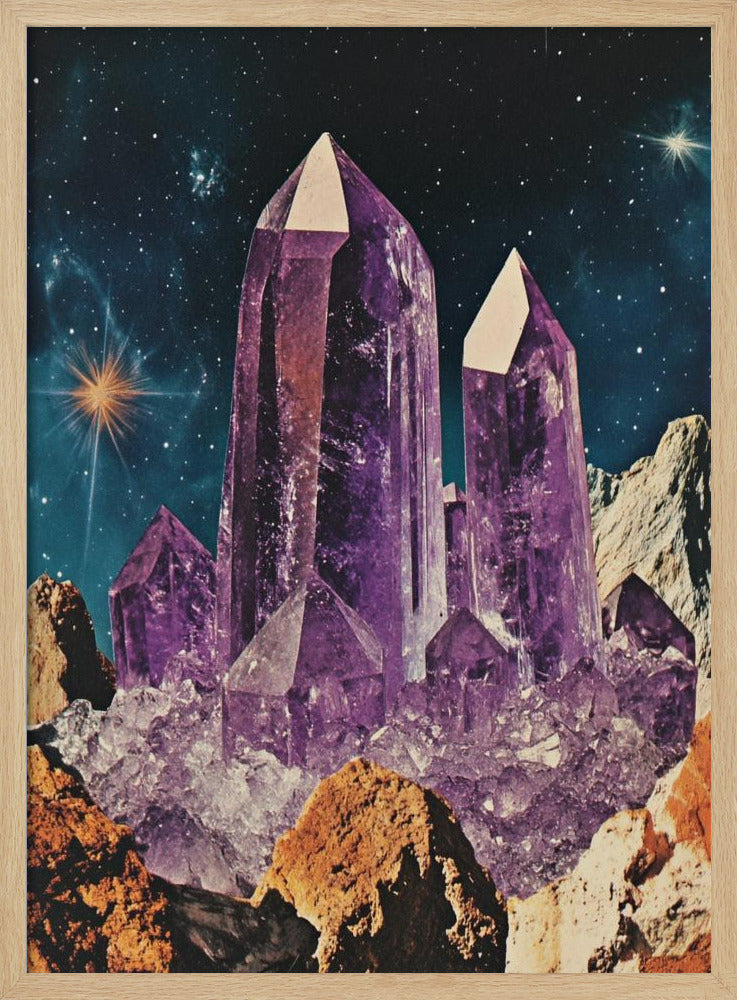 Crystal Collage | Poster