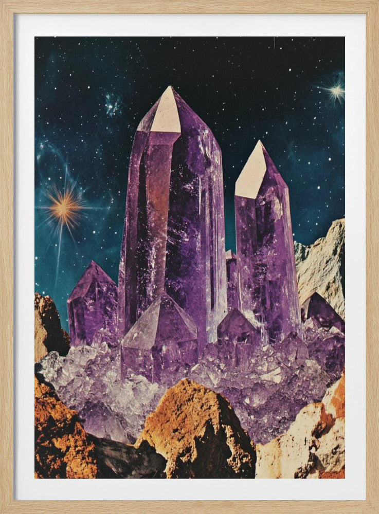 Crystal Collage | Poster