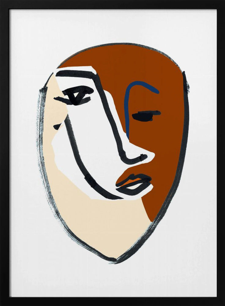 Gezicht nr. 5 | Poster