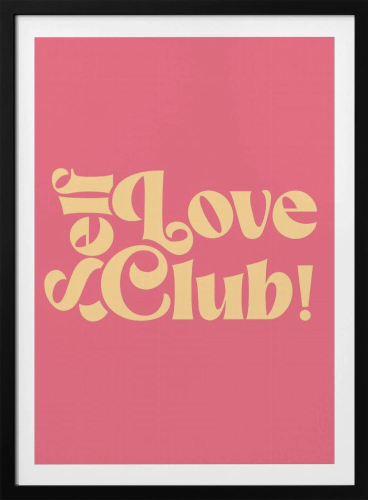 Zelfliefdeclub | Poster