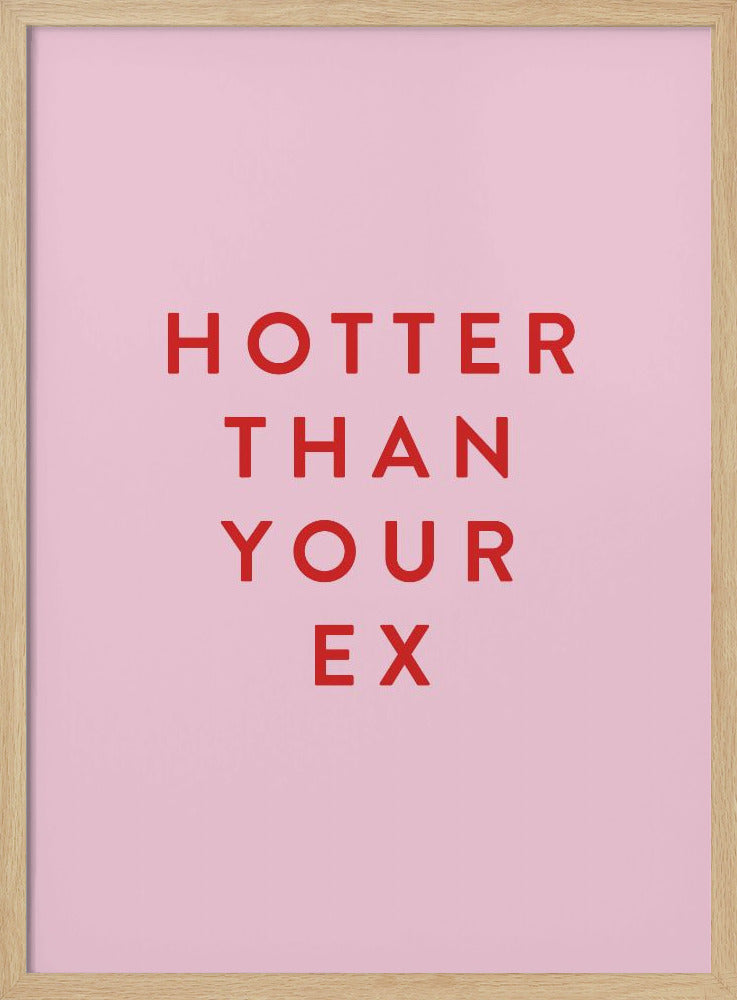 Heter dan je ex | Poster