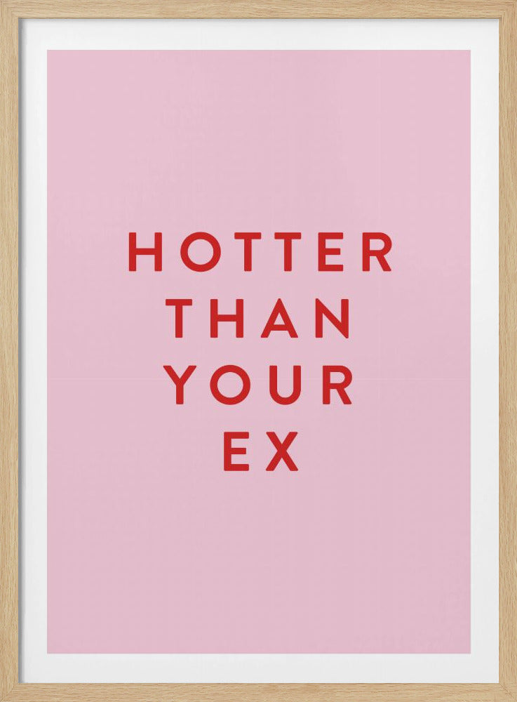 Heter dan je ex | Poster