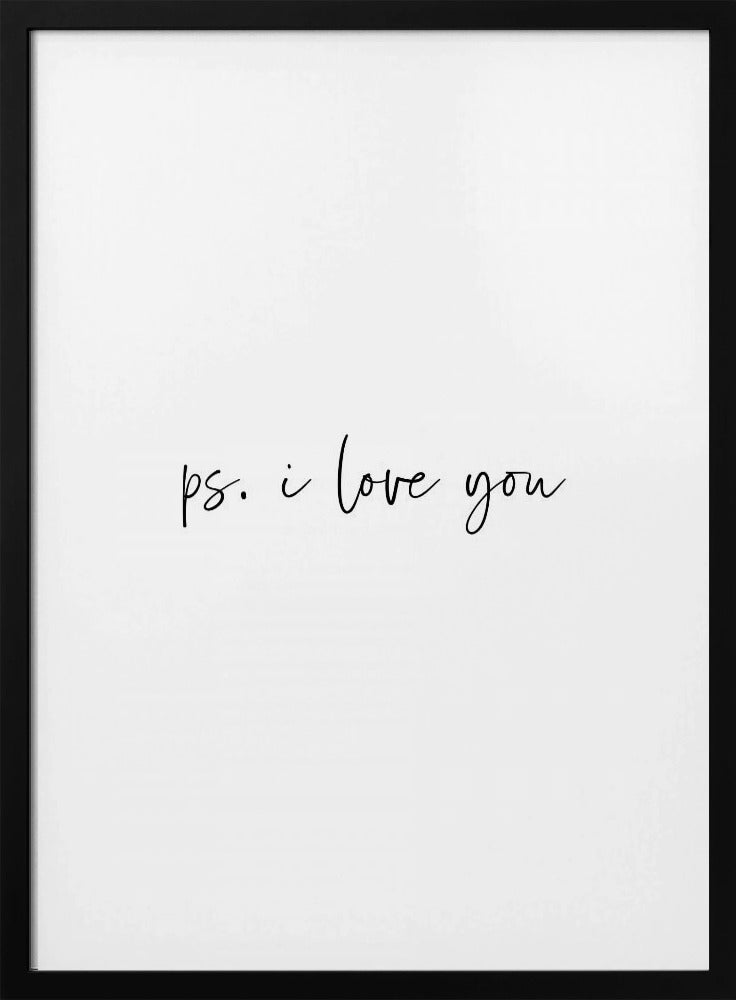 Ps. Ik hou van jou | Poster