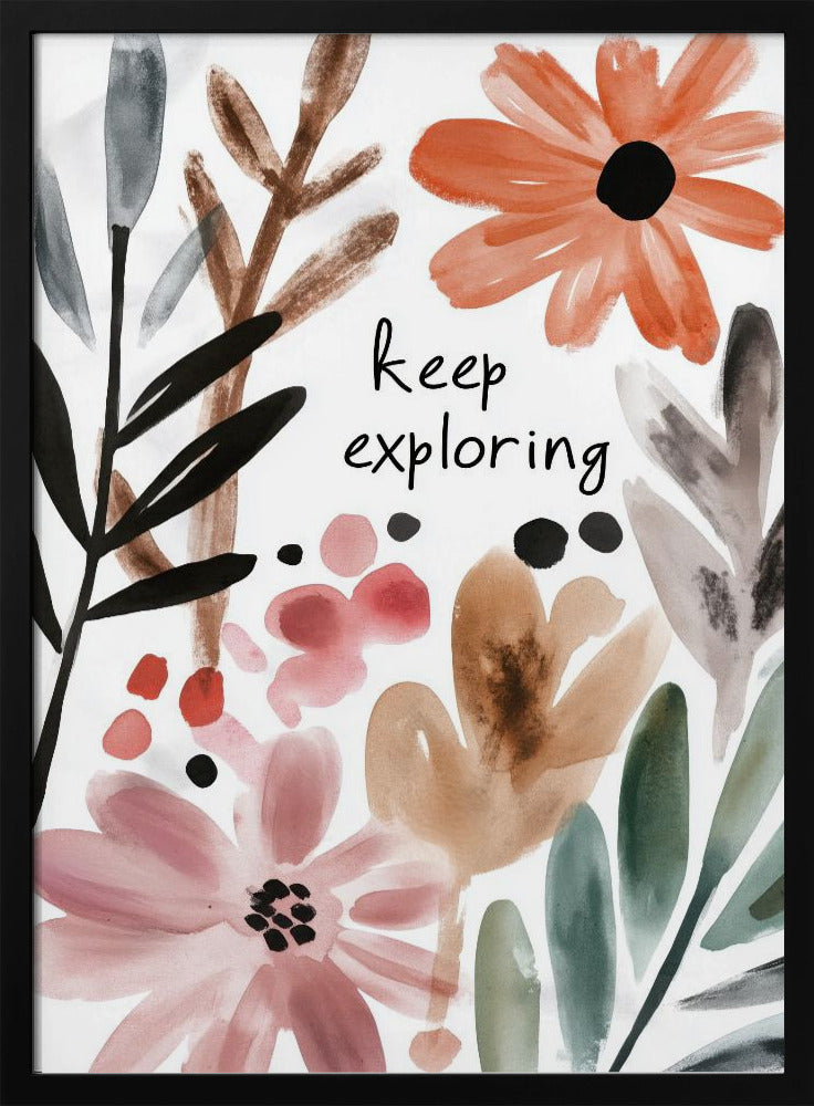 Bloemenavontuur | Poster